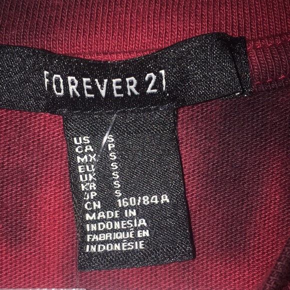 Forever 21 tie dye fringe shirt - Picture 3 of 8